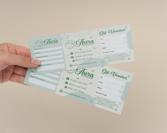 Anpassat presentkort | Tryckta presentkort | Anpassat presentkort för företag | Personlig present, gåva för högtider eller kunder | Presentkort med logotyp