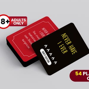 RUSH to Pleasure: Never Have I Ever… | Sensual and Bold Challenge Cards for Steamy Nights and Unforgettable Intimate Adventures.