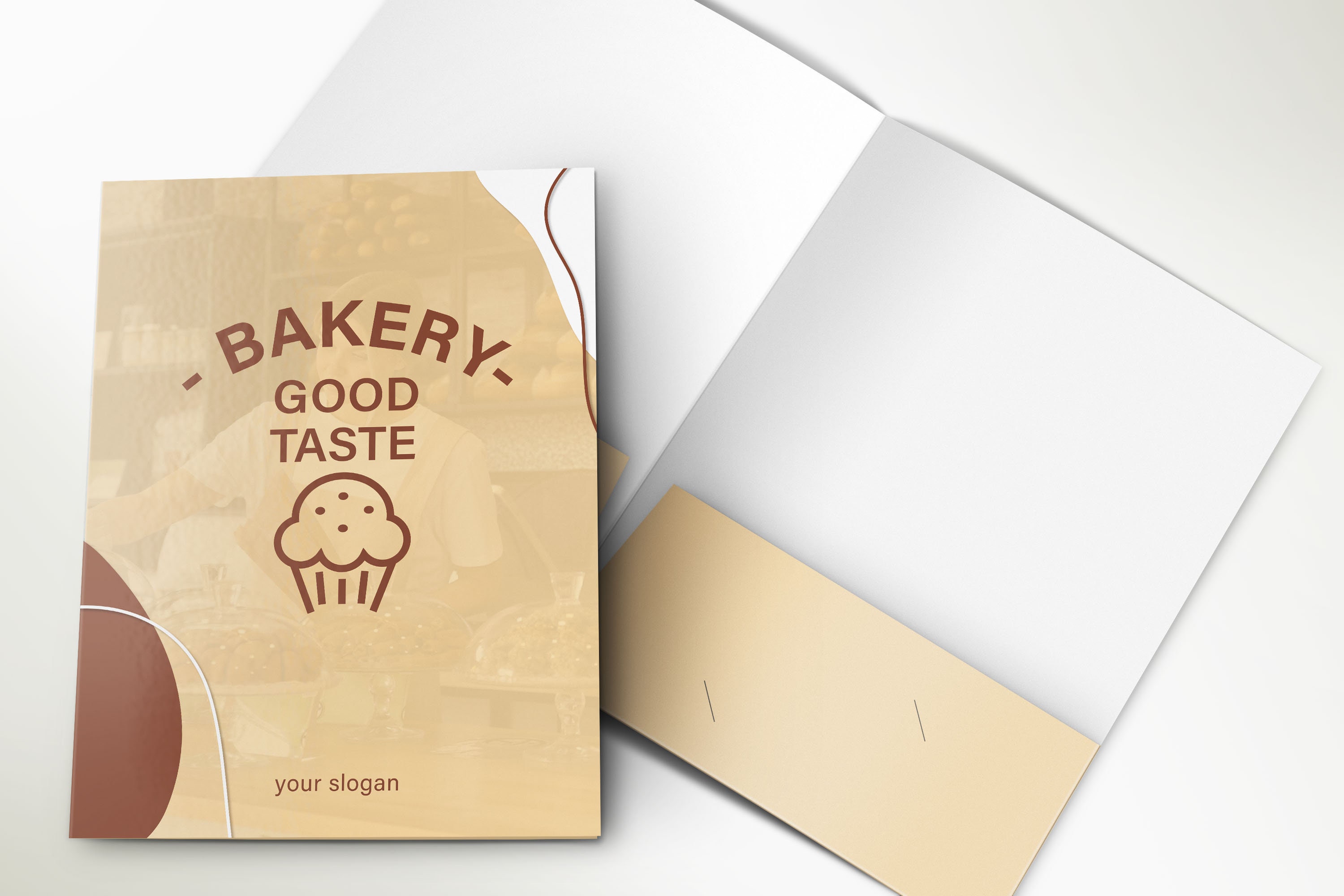 Custom Presentation Folder Velvet Laminating With Your Logo | Soft touch laminating folders | FREE Graphic Design | Company folders