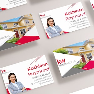 Keller Williams Digital Product - Business Card Template - Custom Design 001