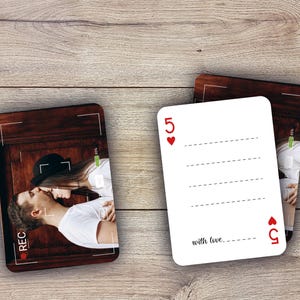RUSH Livre d'or de mariage personnalisé | Livre d'or | Jeu de cartes Livre d'or | Dédicace d'un invité pour un mariage | Cartes à jouer pour mariage | Alternative au livre d'or