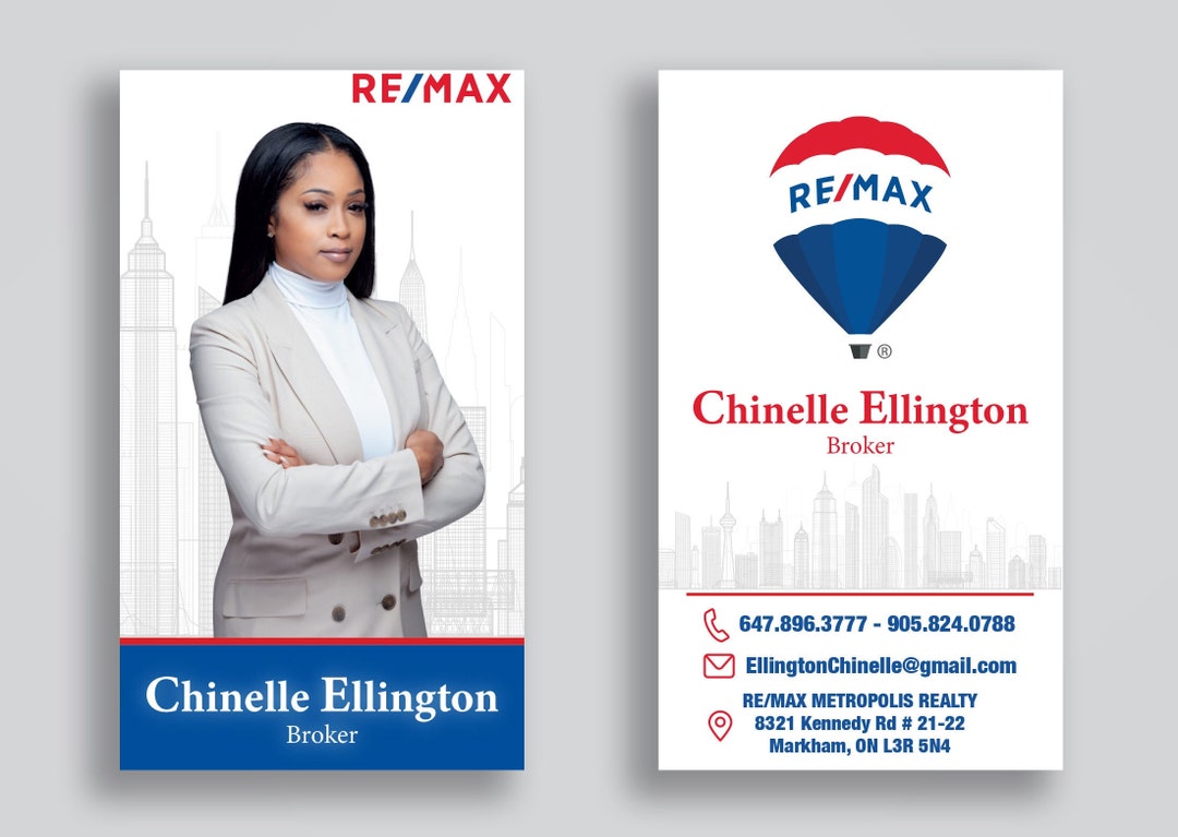 Remax Luxury Business Cards Printing With Embossed FOIL | Real Estate ...