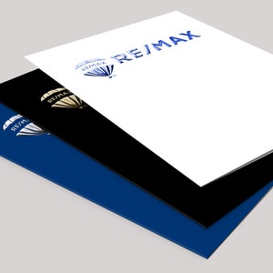 Carpetas de presentación Remax con lámina gofrada (Pack)