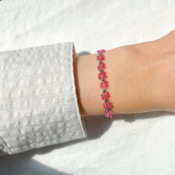 Armband Blumen | selbstgemachter Schmuck