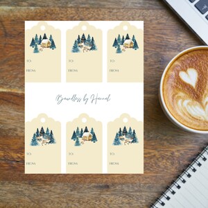 Printable Christmas Tags, printable gift tags, Christmas tags, Christmas gift tags, gift tags