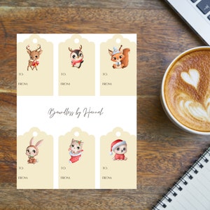 Printable Christmas gift tags, Printable gift tags, Printable Christmas tags, Christmas gift tags, gift tags