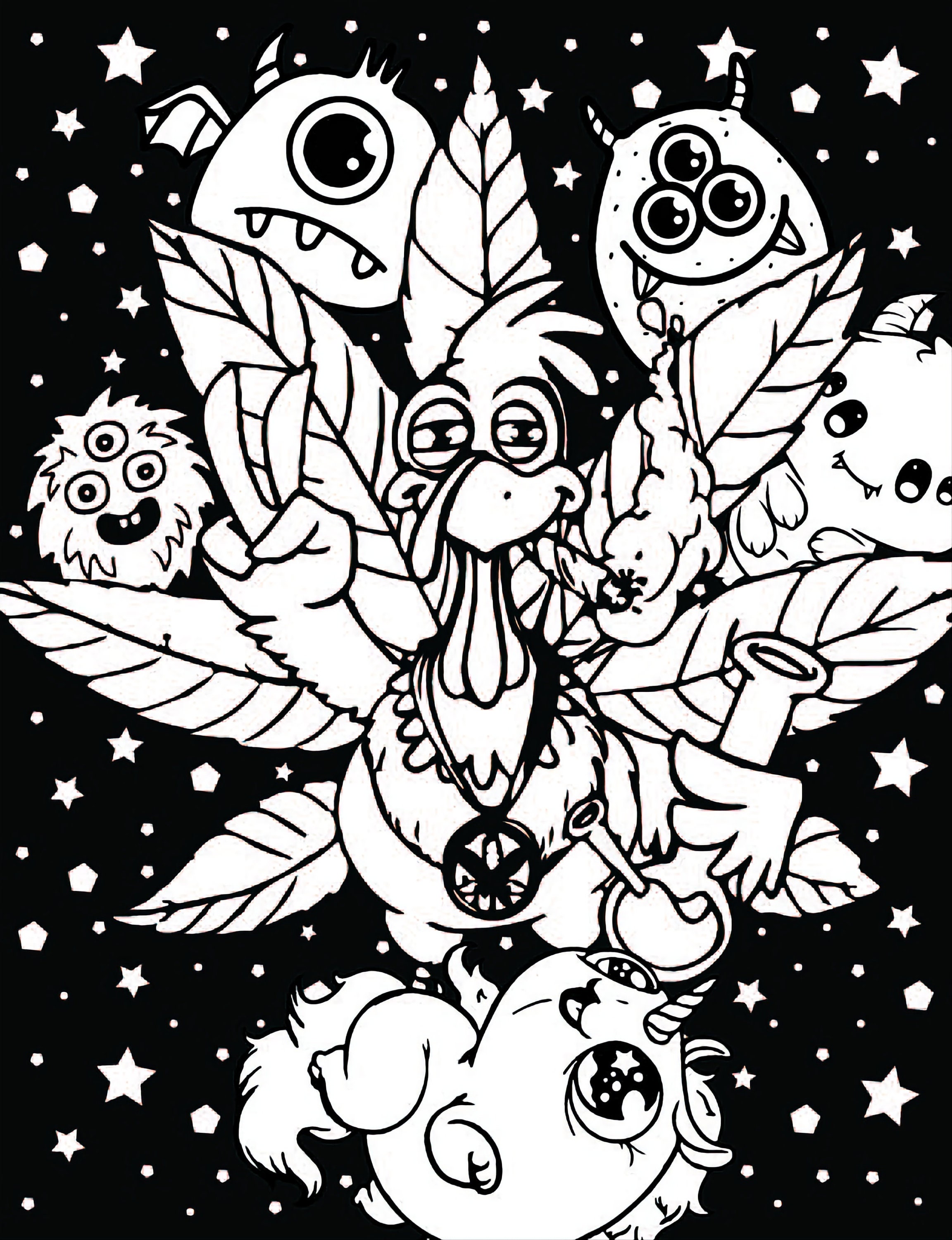 Instant Download Adult Coloring Pages. Psychedelic, 420, Skulls. - Etsy
