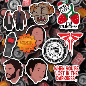 The Last of Us Sticker 10 Pack. Perfect Gift For The Last of Us Lover.