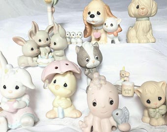 Vintage Precious Moments Collectible Animal Figurines - Choose Your Own