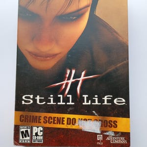Still Life - 2 Disk Murder Mystery Adventure PC Video Game (CD-ROM) - Post Mortem Sequel- Good, Pre-Owned