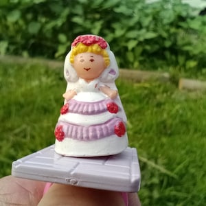 Bluebird Polly Pocket Polly Plays Bride 1990 Vintage Ring