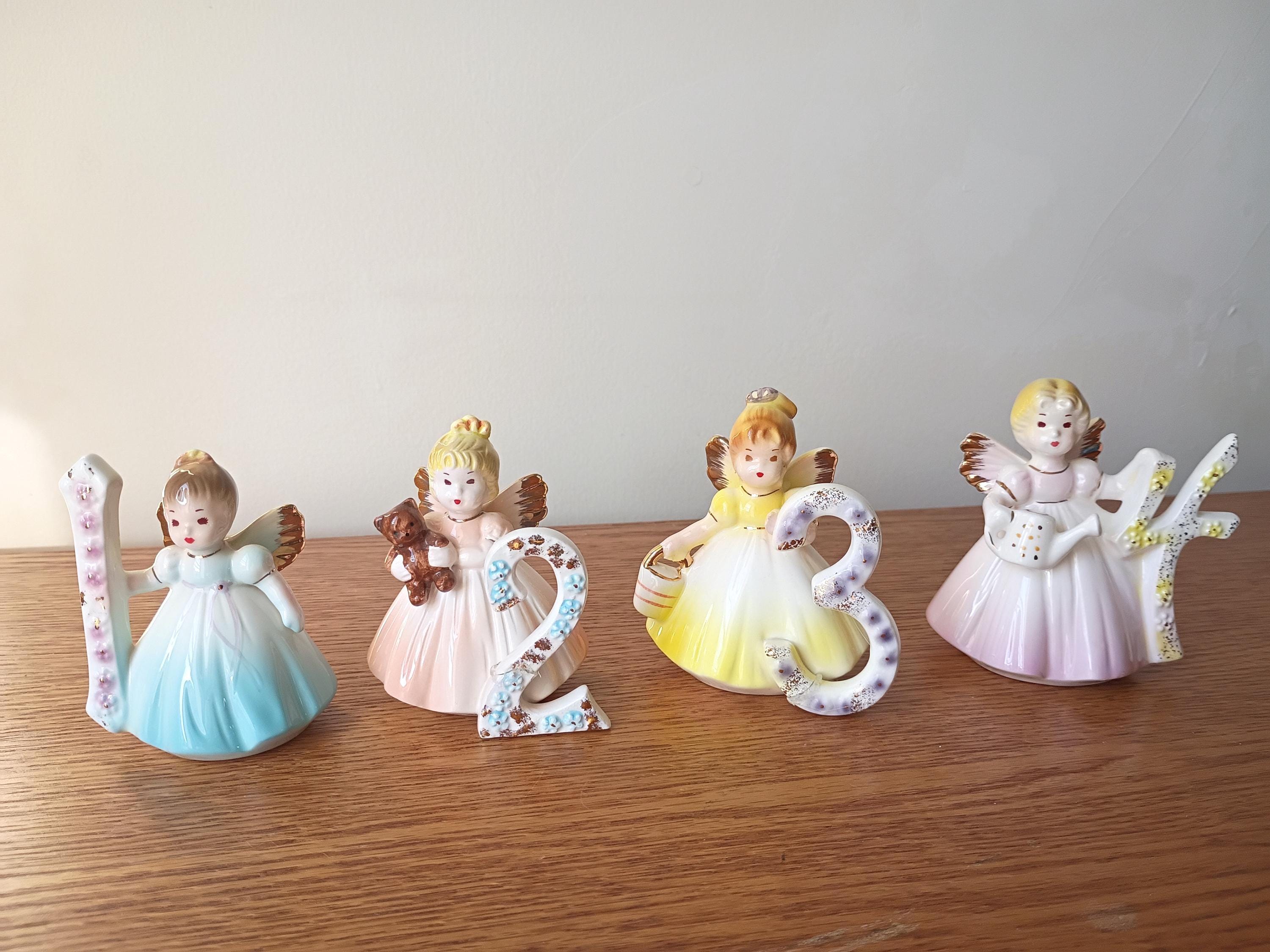 Josef Originals Commemorative Birthday Girls Angel Figurines - Etsy