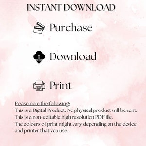 Instant Download - Printable Daily Reflection Journal  - Weekly Reflection - Monthly Reflection - Self-Reflection Journal - Witch - Magic