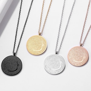 Ayatul Kursi & 4 Qul Necklace For Women or Men | Double-Sided - 18K Gold Plated - Islamic Gift for Her