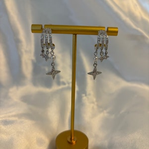 Starly silver earrings image 2