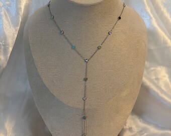 Delicate silver necklace