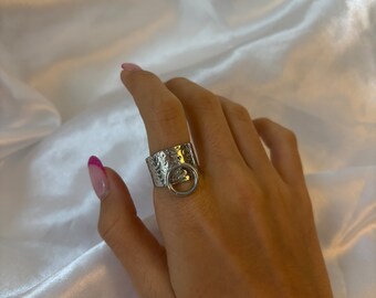 Olivia silver ring