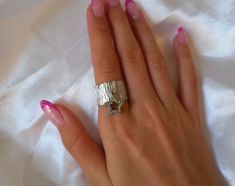 Diana silver ring