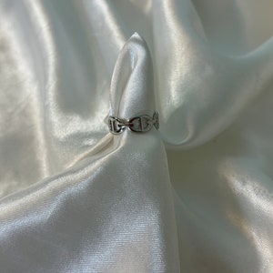 Silver Cafely ring image 1