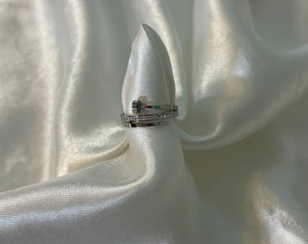 Bague Evelyne argenté