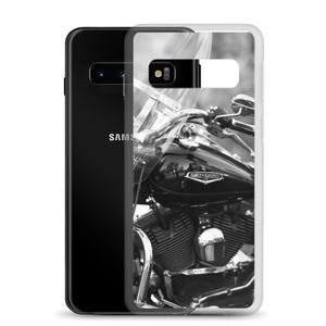 Harley Davidson logo photograph on a Clear Case for Samsung®