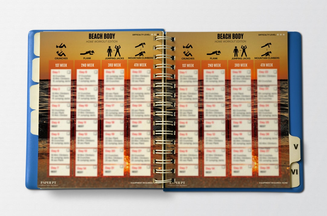 Complete Bundle 12 Week Beach Body Home Workout Edition Etsy