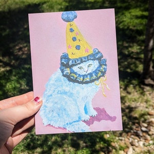 Clown kitty Print