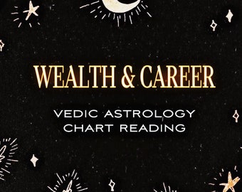 Wealth & Career Vedic Astrology Chart Reading. Personal Finances, Material Possessions and The Concept of Value - Same Day Analysis