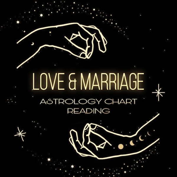 Love & Marriage Vedic Astrology Chart Reading. Relationship In-Depth Analysis. Marriage Reading. Wedding Reading. - Same Day Report