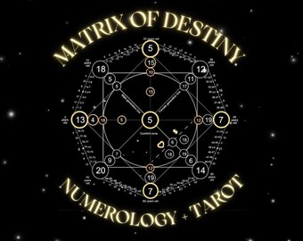 Full Matrix of Destiny Reading | Tarot reading | Numerology | In-Depth Guide | Psychic Reading | Matrix of Soul | Higher Self | Life purpose