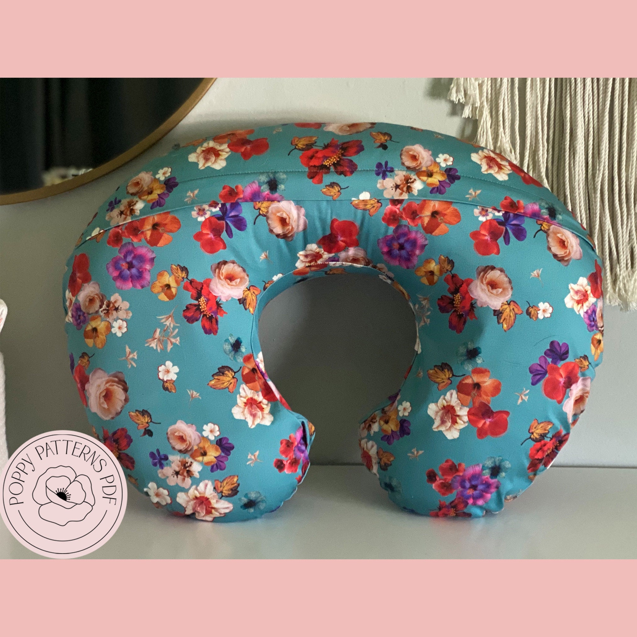 Nursing Pillow Cover PDF Sewing Pattern US Letter Size &amp; A4 Digital ...