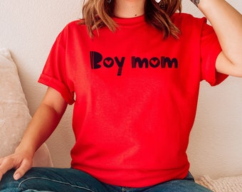 Boy mom shirt, mom of boys shirt, Mother’s Day gift, boy mama, mom life shirt, boy mom gift, new mom gift, gift for boy mom, plus size