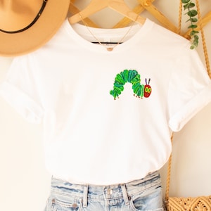 The very hungry caterpillar shirt, teacher shirt, gift for teacher, back to school, children’s book tshirt, caterpillar shirt, teacher gift