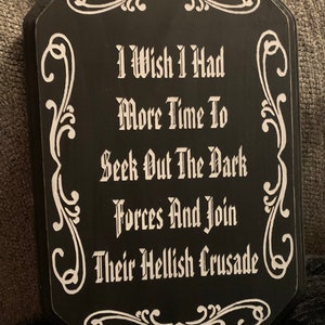 Gothic Wall Decor, The Addams Family, Morticia, Gallery Wall, Horror, Primitive, Dark Decor