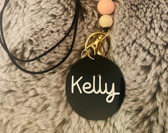 Personalised Beaded lanyards