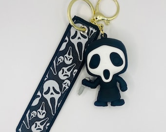 Horror keyrings - GHOSTFACE