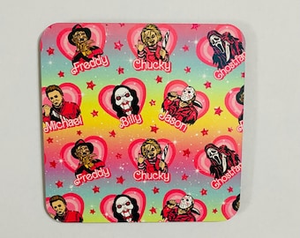 Pastel Horror Coaster