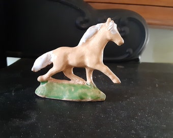 Handmade horse statue