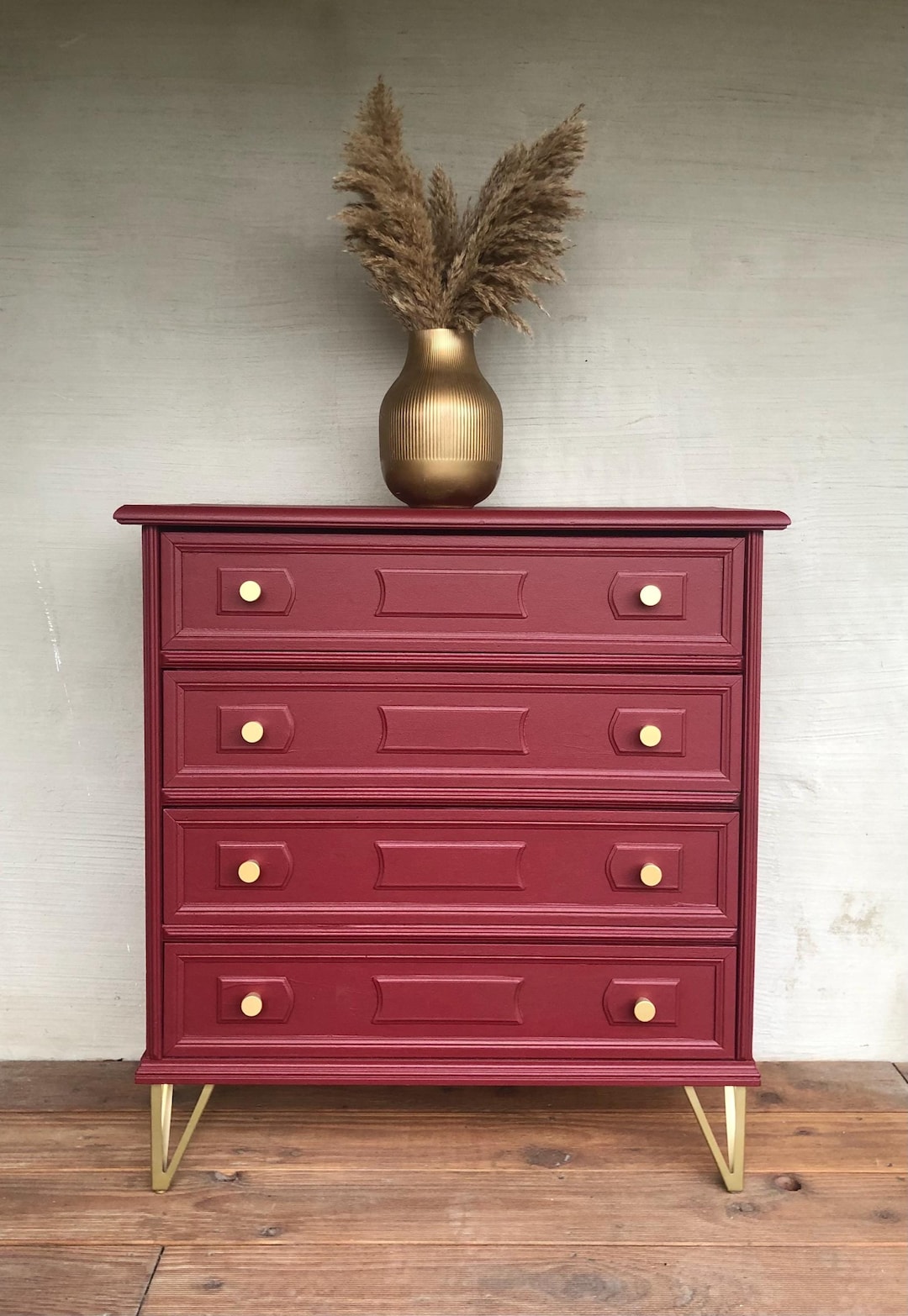 dark red dresser 1940s Italian Chest of Drawers in Stained Wood the traditional style feet Jolene 6 Drawer Dresser Deep