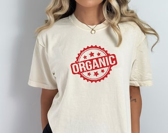 Organic T-Shirts,Organic Shirts,Organic Cotton Fabric Tshirt,Eco-Friendly Clothing,Sustainable Apparel,Gender Neutral,Farmers Market Shirts