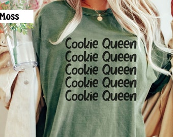 Comfort Colors Baking queen Baking Shirt Baking Baking Gifts Baking Gift Funny Baker Shirt Cookie Shirt Baking Lover Baker Baking T-Shirt