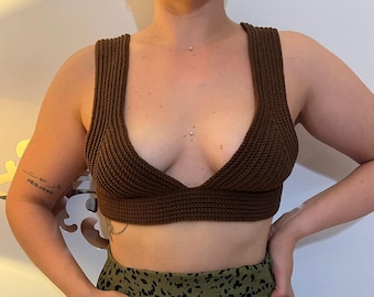 Crochet Bralette Pattern | Crochet Top PDF Pattern, Crochet Top Pattern, Bralette , English Pattern For Different Sizes