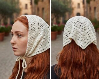 Patrón de pañuelo triangular de abuela a crochet, patrón de pañuelo de crochet fácil, patrón de pañuelo de crochet, PDF en inglés