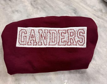 Sequined Gander spirit sweatshirt