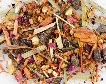 Incense blend ROOTS, 100% natural ingredients, incense, including myrrh, rose petals, olibanum and styrax, 1A quality