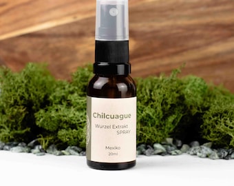 Chilcuague Spray, Root Extract Tincture 20ml, Natural Mouth Spray, Mexican Root Extract, Heliopsis Longipes, Aztec Golden Root