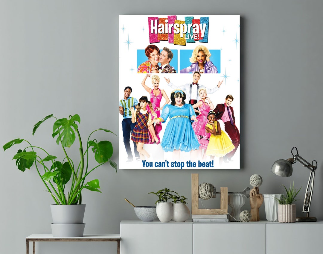 Hairspray Musical Theatre Art Poster Hairspray Musical Etsy