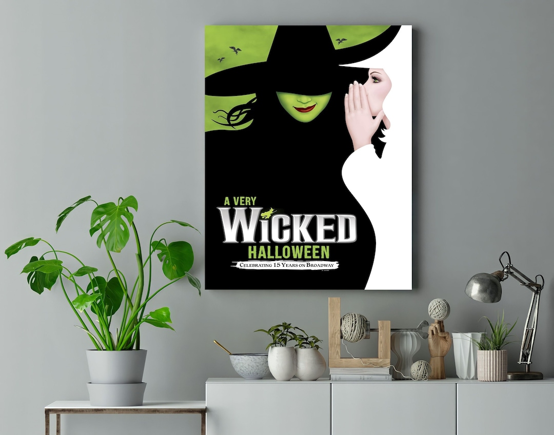 Wicked Musical Theatre Art Poster Print Wicked Musical - Etsy