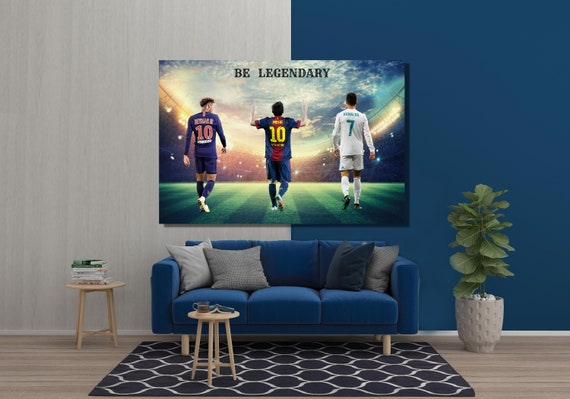  Lionel Messi Cristiano Ronaldo Neymar Jr, Poster