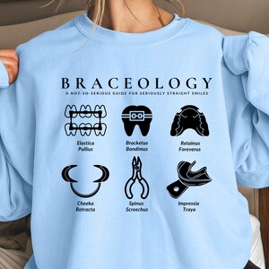 Orthodontist Sweatshirt, Orthodontic Assistant Gift, Ortho Squad Crewneck, Orthodontic Student Sweater, Dentist Crew, Ortho Squad Gift